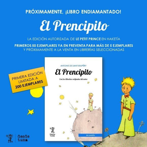 Notas sobre la traducción a ḥaketía de El Prencipito